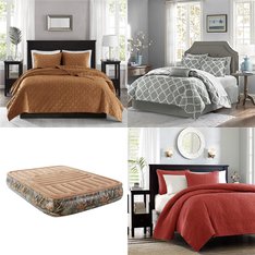 Pallet - 34 Pcs - Sheets, Covers and Toppers - Mixed Conditions - Private Label Home Goods, Madison Park, Comfort Classics, Malouf Fine Linens