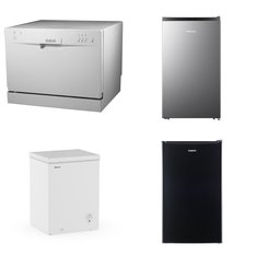Pallet - 6 Pcs - Refrigerators, Bar Refrigerators & Water Coolers, Freezers, Dishwashers - Overstock - Galanz