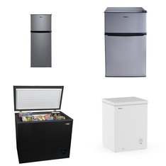 Pallet - 6 Pcs - Bar Refrigerators & Water Coolers, Freezers, Refrigerators, Humidifiers / De-Humidifiers - Customer Returns - Galanz, HISENSE, Arctic King, HoMedics