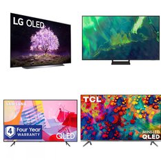 72 Pcs – LED/LCD TVs – Refurbished (GRADE A, GRADE B) – Samsung, LG, Sony, VIZIO