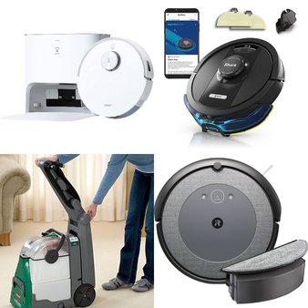 Pallet – 11 Pcs – Vacuums, Floor Care – Customer Returns – Hoover, Shark, Bissell, iRobot