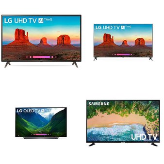 5 Pcs – LED/LCD TVs (46″ – 55″) – Refurbished (GRADE A, GRADE B) – LG, Samsung