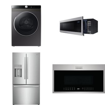 4 Pcs – Microwaves – New – Samsung, Frigidaire