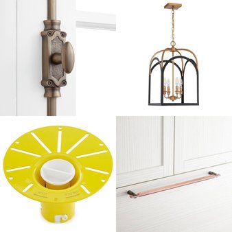 Pallet – 73 Pcs – Hardware, Bath, Kitchen & Bath Fixtures, Lighting & Light Fixtures – Open Box Like New – Signature Hardware, Miseno