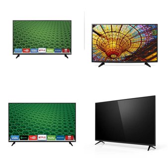 120 Pcs – TVs – Tested Not Working (Lines on Display) – VIZIO, LG, TCL, RCA – Televisions
