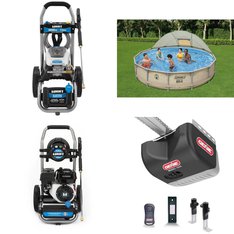 Pallet - 11 Pcs - Pressure Washers, Hardware, Pools & Water Fun, Storage & Organization - Customer Returns - Hart, Genie, Coleman, EDSAL