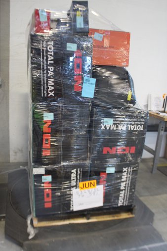 6 Pallets – 150 Pcs – Portable Speakers, Speakers, Other, Drones & Quadcopters Vehicles – Customer Returns – Ion, Blackweb, Monster, LG