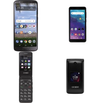 CLEARANCE! 14 Pcs – Cellular Phones – BRAND NEW – Not Activated – ALCATEL, Motorola, ZTE, NUU