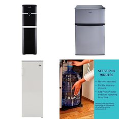 Pallet - 5 Pcs - Bar Refrigerators & Water Coolers, Freezers - Customer Returns - Primo Water, CURTIS INTERNATIONAL LTD, Primo, Galanz
