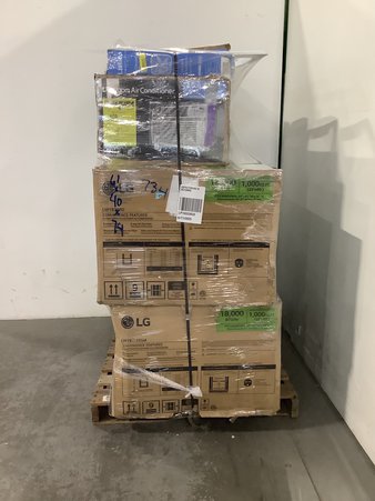 1 Pallets – 9 Pcs – Air Conditioners – Untested Customer Returns – Major Retailer