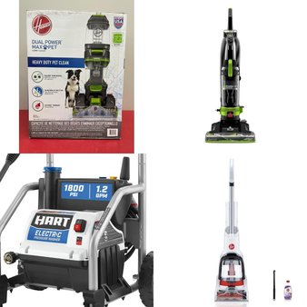 1 Pallet – 19 Pcs – Vacuums, Humidifiers / De-Humidifiers – Untested Customer Returns – Walmart