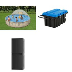 Pallet - 5 Pcs - Storage & Organization, Pools & Water Fun - Customer Returns - Coleman, Hart, Hyper Tough