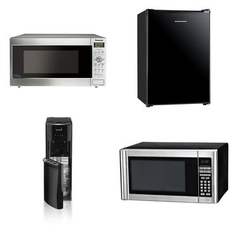 Pallet – 8 Pcs – Microwaves, Bar Refrigerators & Water Coolers – Customer Returns – Hamilton Beach, Panasonic, WESTINGHOUSE, Primo