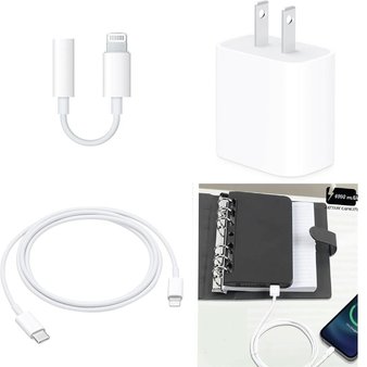 Pallet – 1992 Pcs – Cases, Other, Apple Watch, Power Adapters & Chargers – Customer Returns – Apple, onn., iHOME, OtterBox