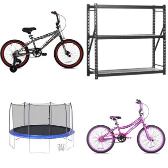 2 Pallets – 20 Pcs – Cycling & Bicycles, Trampolines, Storage & Organization, Office – Overstock – Kent, Skywalker Trampolines, EDSAL