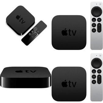 10 Pcs – Apple TV – Refurbished (GRADE D) – Models: MQD22LL/A, MD199LL/A, MXH02LL/A, MXGY2LL/A