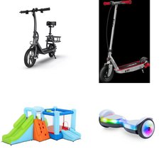 Pallet - 13 Pcs - Powered, Vehicles, Trains & RC, Outdoor Sports, Unsorted - Customer Returns - Razor, Jetson, Bestway, New Bright Industrial Co., Ltd.