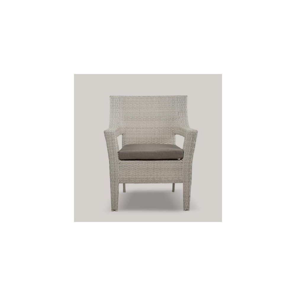 Threshold southcrest wicker stacking top patio club chair