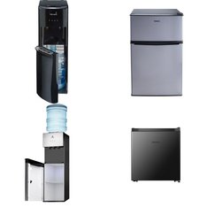 Pallet - 8 Pcs - Freezers, Bar Refrigerators & Water Coolers - Customer Returns - HISENSE, Primo Water, Avalon, Galanz