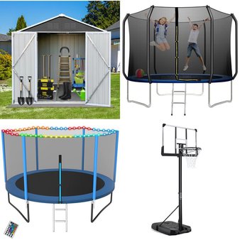 Pallet – 8 Pcs – Trampolines, Outdoor Sports, Unsorted, Other – Customer Returns – MaxKare, YORIN, TRIPLE TREE, Seizeen
