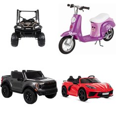 Friday Deals! 6 Pallets – 28 Pcs – Vehicles, Outdoor Sports, Cycling & Bicycles – Untested Customer Returns – Razor, Adventure Force, Realtree, Flybar