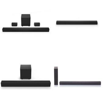 Pallet – 25 Pcs – Speakers, Accessories – Customer Returns – onn., VIZIO, SANUS, Onn