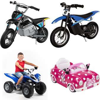 Pallet – 5 Pcs – Vehicles – Customer Returns – Razor, YAMAHA, Disney