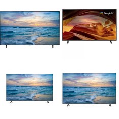 3 Pallets - 15 Pcs - LED/LCD TVs - Refurbished (GRADE A, GRADE B) - LG, VIZIO, Onn, TCL