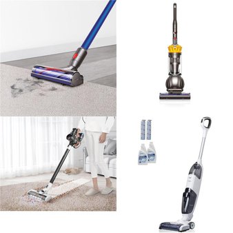 Pallet – 13 Pcs – Vacuums – Damaged / Missing Parts / Tested NOT WORKING – Hoover, Bissell, Dyson, Tineco