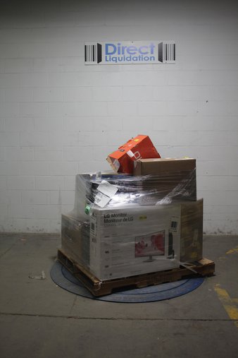 3 Pallets – 134 Pcs – Monitors, Projector, Drones & Quadcopters Vehicles, Other – Untested Customer Returns – Walmart