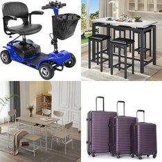 Pallet – 5 Pcs – Canes, Walkers, Wheelchairs & Mobility, Patio, Unsorted, Dining Room & Kitchen – Customer Returns – 1inchome, SEGMART, Ktaxon, Travelhouse