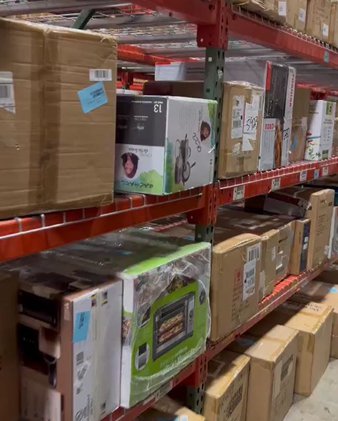 Truckload – 16 Pallets – 767 Pcs – Kitchen and Dining, Hair Care, Table Lamps – First Quality (Like New or New) Customer Returns – Conditions are in Manifest (Majority New or Like New) – Major Retailer