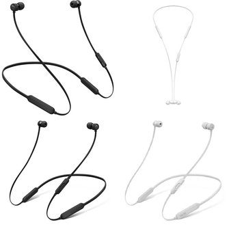 25 Pcs – BeatsX Headphones (Tested NOT WORKING) – Models: MTH52LL/A, MLYE2LL/A, MR3J2LL/A, MLYF2LL/A