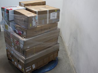 6 Pallets – 220 Pcs – TV Stands, Wall Mounts & Entertainment Centers, Power Tools, Boardgames, Puzzles & Building Blocks, Vacuums – Untested Customer Returns – Walmart