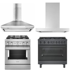 4 Pcs - Ovens / Ranges - New - KitchenAid, GE, Bosch