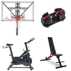 Pallet - 10 Pcs - Outdoor Sports, Exercise & Fitness - Customer Returns - Athletic Works, FitRx, Sunny Health & Fitness, CAP