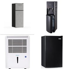 Pallet – 15 Pcs – Humidifiers / De-Humidifiers, Refrigerators, Bar Refrigerators & Water Coolers – Customer Returns – HoMedics, Primo, Igloo, Keystone