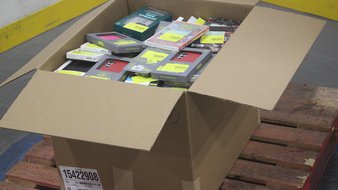 1 Parcel Box – 208 Pcs – Cases, DVD Discs, Other – NEW/SEALED Products – Walmart