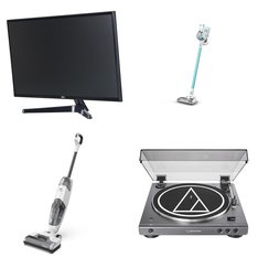 Flash Sale! 3 Pallets - 134 Pcs - Monitors, Vacuums, Speakers, Power Tools - Customer Returns - Onn, LG, Tineco, Samsung