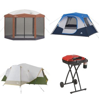 Pallet – 19 Pcs – Camping & Hiking – Customer Returns – Ozark Trail, Coleman, Slumberjack, The Coleman Company, Inc.