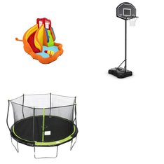 Pallet - 5 Pcs - Outdoor Play, Unsorted, Trampolines - Customer Returns - Bounce Pro, H2OGO!, Spalding