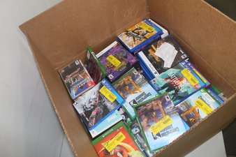 1 Parcel Box – 163 Pcs – Sony, Microsoft – OPEN BOX UNTESTED RETURNS – Walmart