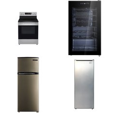 6 Pallets - 50 Pcs - Freezers, Bar Refrigerators & Water Coolers, Refrigerators, Heaters - Customer Returns - HISENSE, Primo, Primo Water, Igloo