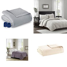 Pallet - 48 Pcs - Pillows and Blankets - Mixed Conditions - Private Label Home Goods, Eddie Bauer, Home Essence, Vellux