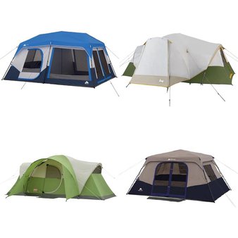 CLEARANCE! Pallet – 17 Pcs – Camping & Hiking, Hunting – Customer Returns – Ozark Trail, Coleman, Wildgame Innovations, Slumberjack