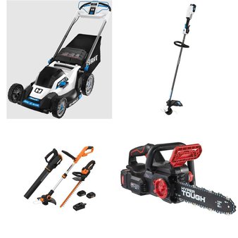 Pallet – 18 Pcs – Patio & Outdoor Lighting / Decor, Other, Hedge Clippers & Chainsaws, Mowers – Customer Returns – Mm, Bahama Bay, Hart, BLACK & DECKER