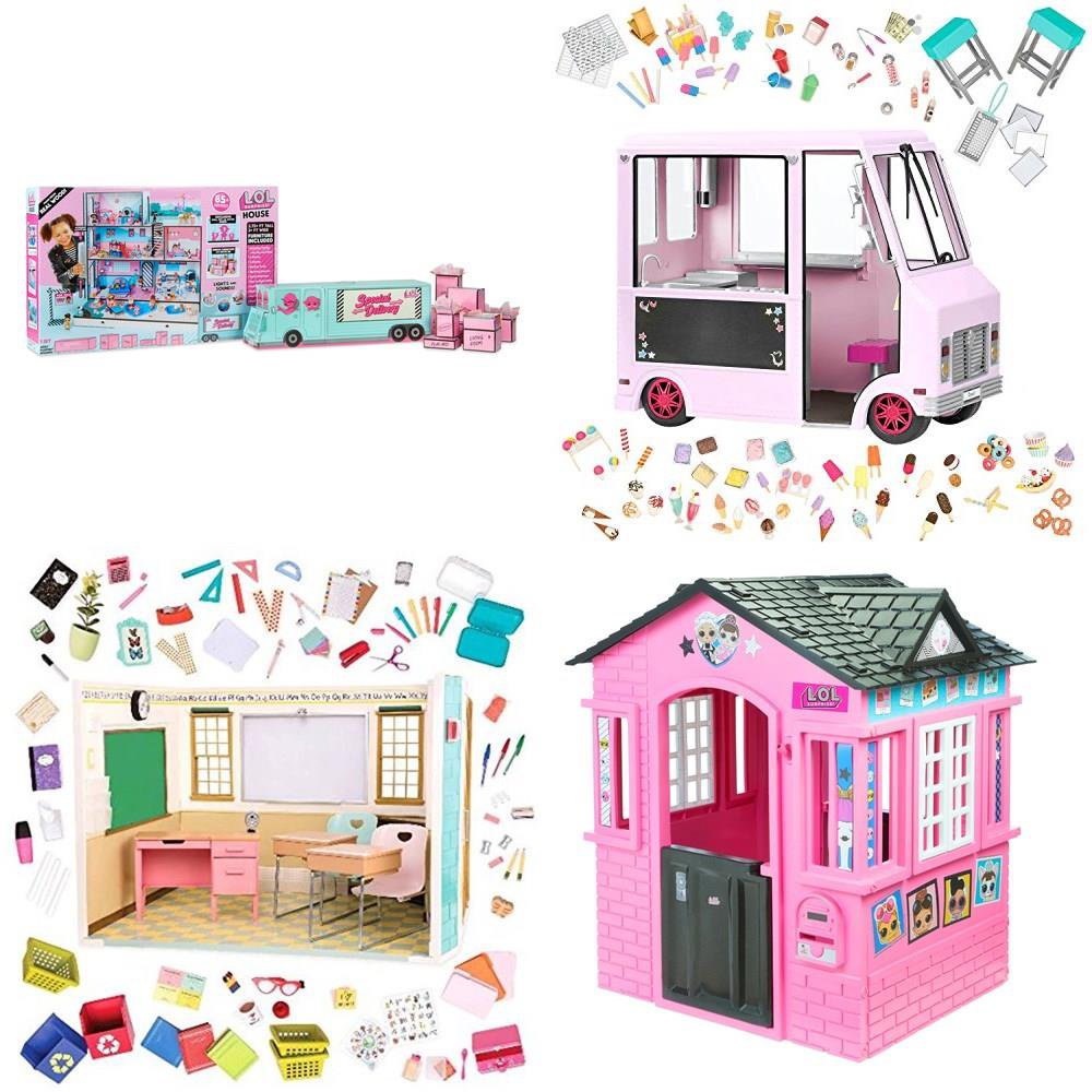 Pallet 7 Pcs Dolls Vehicles Trains RC Customer Returns