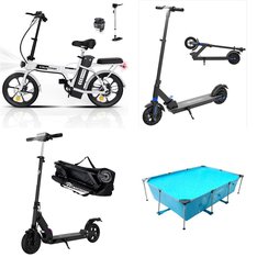 Pallet - 9 Pcs - Powered, Cycling & Bicycles, Unsorted, Pools & Water Fun - Customer Returns - EVERCROSS, Colorway, Naipo, Topbuy