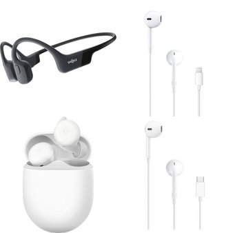 Case Pack – 38 Pcs – In Ear Headphones – Customer Returns – Apple, Google, Shokz