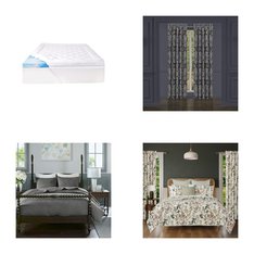6 Pallets - 513 Pcs - Curtains & Window Coverings, Rugs & Mats, Bedding Sets, Kitchen & Dining - Like New or New Customer Returns - JC Penney